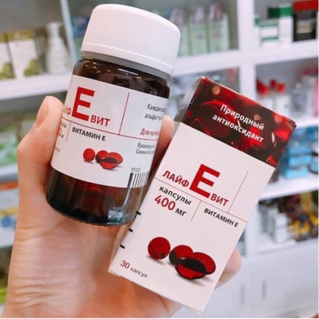 Vitamin E Đỏ loại 400mg