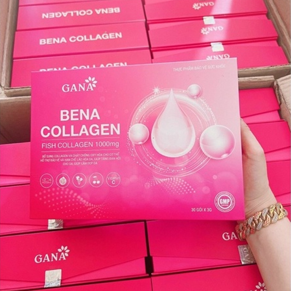 Bột Bổ Sung Bena Collagen 30 Gói Chính Hãng – Collagen Thủy Phân, Trẻ Hóa Làn Da
