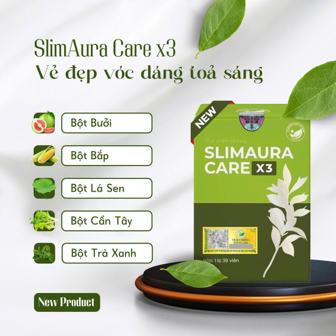 Giảm Cân Slimaura Care X3 – Giảm Cân An Toàn, Hiệu Quả Nhanh