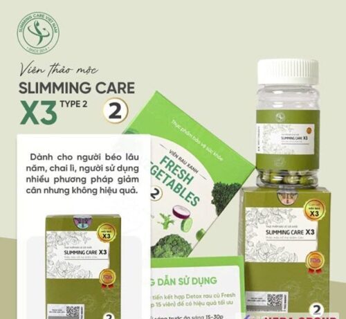 Thảo Mộc Giảm Cân Slimming Care X3 chính hãng tại Bách Hóa Thảo Dược