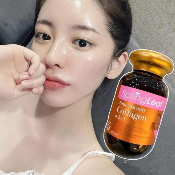 Viên Uống Collagen 6 In 1 Spring Leaf Úc – Hàng Chuẩn Chính Hãng