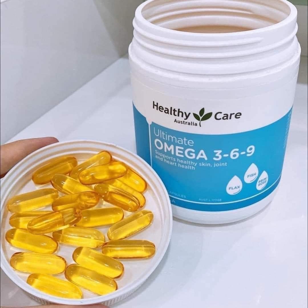 Viên Uống Ultimate Omega 3-6-9 Healthy Care Úc