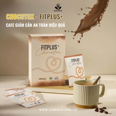 Cà Phê Giảm Cân Chocotox Fitplus Dạng Bột – Giảm Nhanh 3-5 Kg – Hàng Chính Hãng