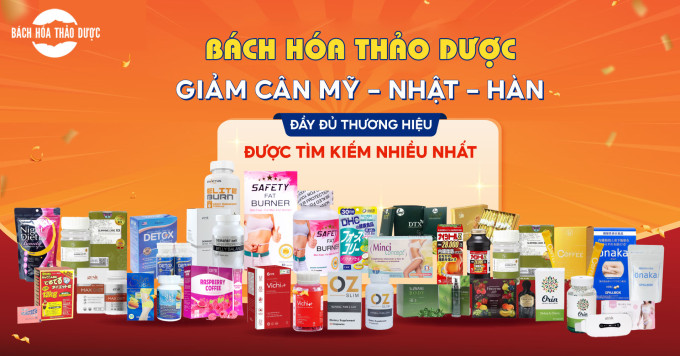 BÁCH HÓA THẢO DƯỢC – Top sản phẩm tăng – giảm cân được tìm kiếm nhiều nhất