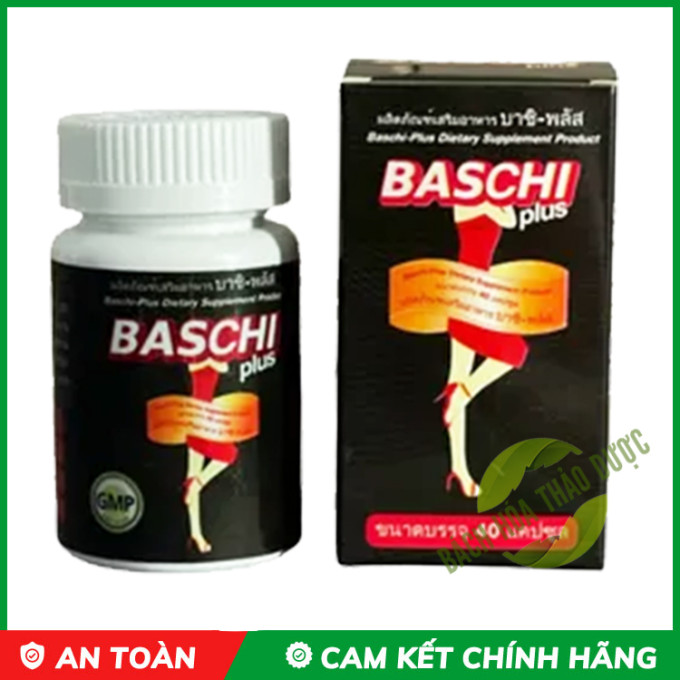 Giảm Cân Baschi Đen Plus Thái Lan 40 Viên – Hàng Chính Hãng