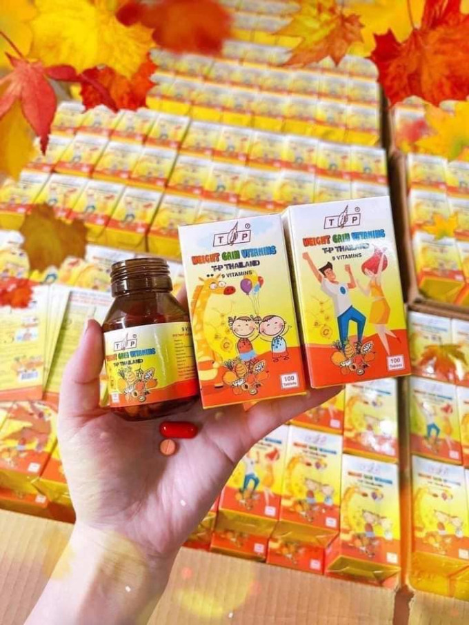 Vitamin Tăng Cân TP Thái Lan Hộp 100 Viên – Hàng Chính Hãng