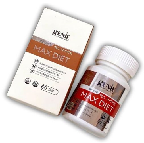 Giảm Cân Max Diet Genie – Dành Cho Cơ Địa Chai Lỳ, Khó Giảm Cân