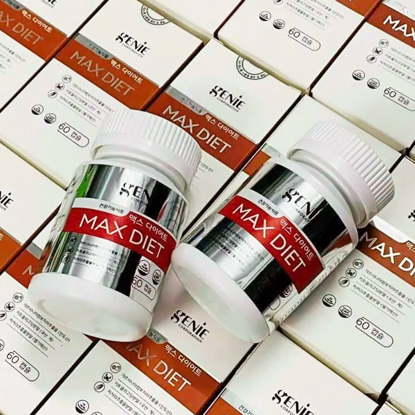 Giảm Cân Max Diet Genie – Dành Cho Cơ Địa Chai Lỳ, Khó Giảm Cân
