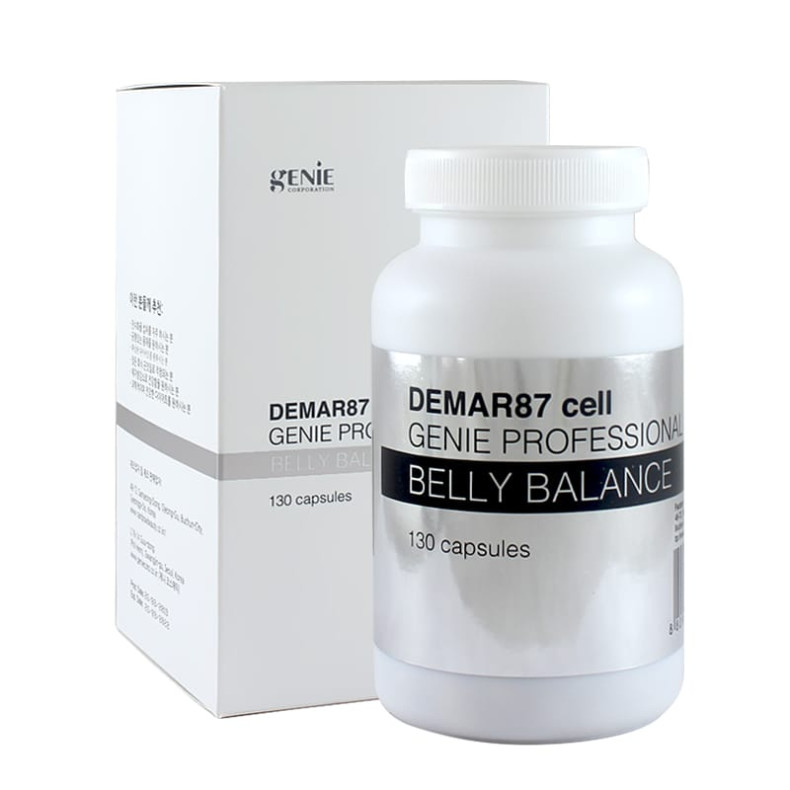 Viên Uống Giảm Mỡ Bụng Demar87 Cell Genie Belly Balance Hộp 130 Viên