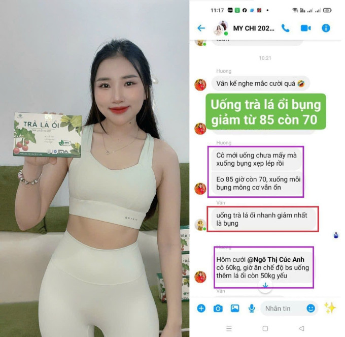 Trà Lá Ổi Mychi Giảm Cân Hộp 30 Gói – Hàng Chính Hãng