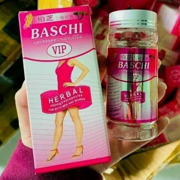 Giảm Cân Baschi Hồng VIP 40 Viên – Hàng Chuẩn Thái Lan