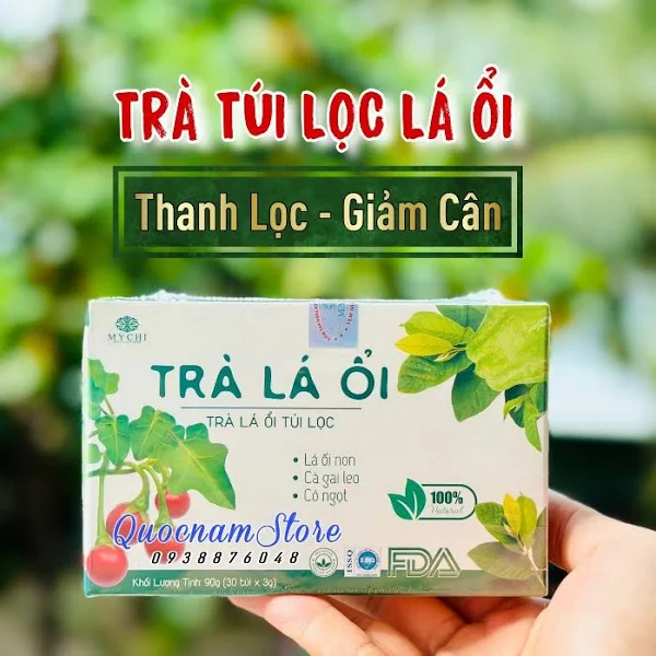 Trà Lá Ổi Mychi Giảm Cân Hộp 30 Gói – Hàng Chính Hãng