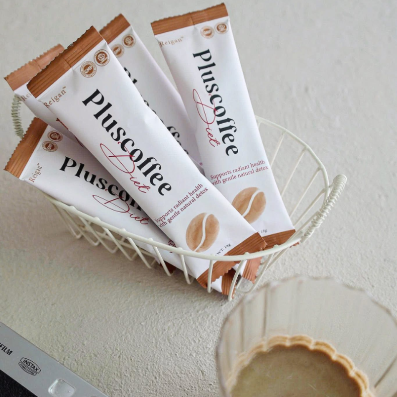 Cà Phê Giảm Cân Pluscoffee Diet – Hộp 15 Gói – Chuyên Dành Cho Cơ Địa Khó Giảm