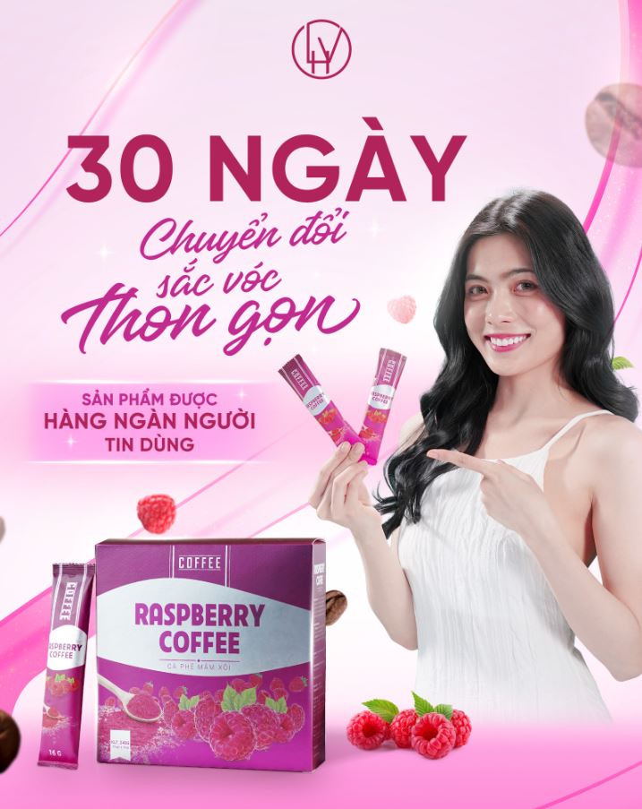 Cafe Mâm Xôi Giảm Cân Rasperry Coffee