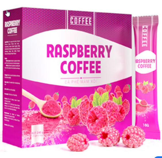 Cà Phê Mâm Xôi Giảm Cân Raspberry Coffee Chính Hãng – Giảm Nhanh 3-7Kg Sau 1 Liệu Trình