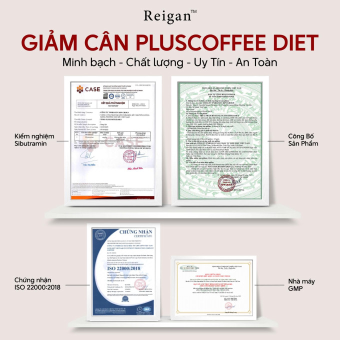 Cà Phê Giảm Cân Pluscoffee Diet – Hộp 15 Gói – Chuyên Dành Cho Cơ Địa Khó Giảm