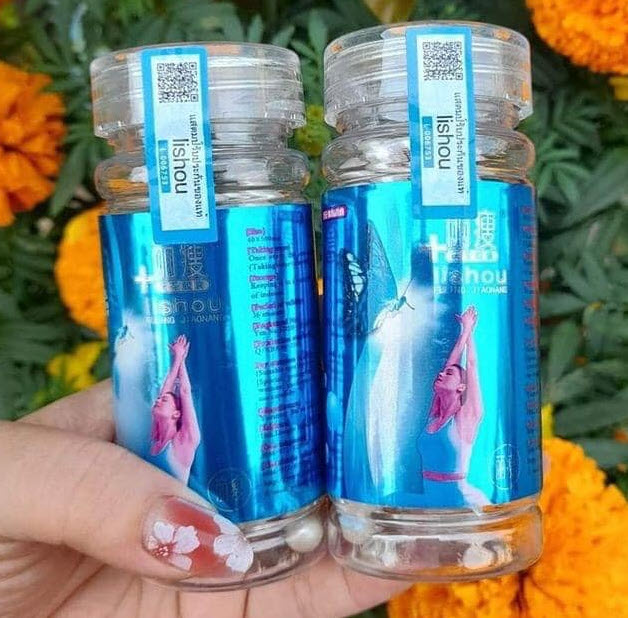 Giảm Cân Lishou Phục Linh Xanh – Hộp 40 Viên Chính Hãng