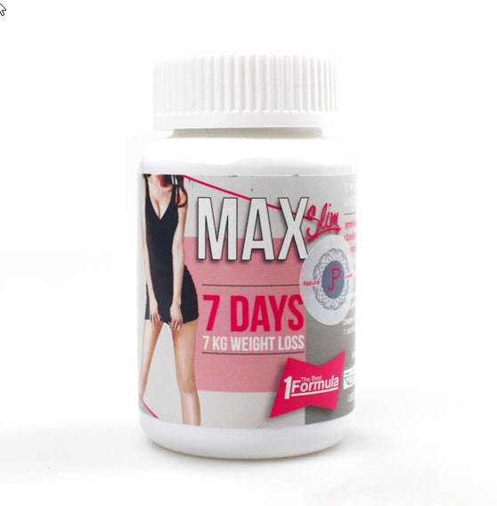 Giảm Cân Max 7 Days Hộp 30 Viên | Hàng Thái Chính Hãng